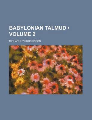 Book cover for Babylonian Talmud (Volume 2)