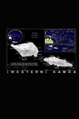 Book cover for Modern Day Color Map of Western Samoa Journal