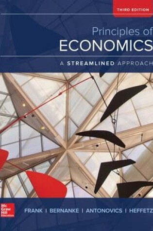 Cover of Principles of Economics, A Streamlined Approach
