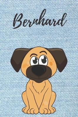 Book cover for Bernhard Hunde Notizbuch / Notizheft / Malbuch / Kritzelbuch / Tagebuch / Journal / DIN A5 / Geschenke