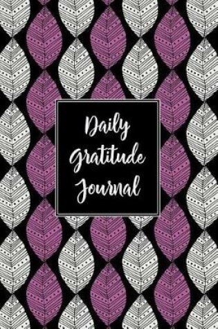 Cover of Gratitude Journal Abstract Leaves Pattern 9