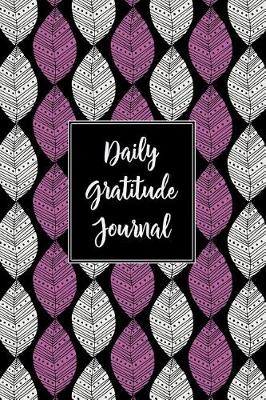 Book cover for Gratitude Journal Abstract Leaves Pattern 9