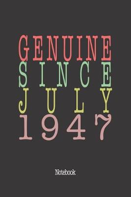 Book cover for Genuine Since July 1947