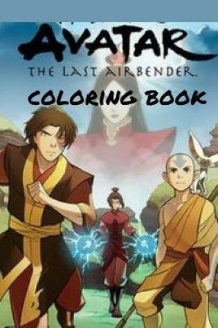 Cover of AVATAR THE LAST AIRBENDER Coloring Book