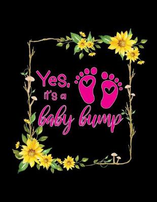 Book cover for Yes it'a a baby bump