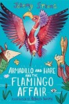Book cover for Armadillo and Hare and the Flamingo Affair