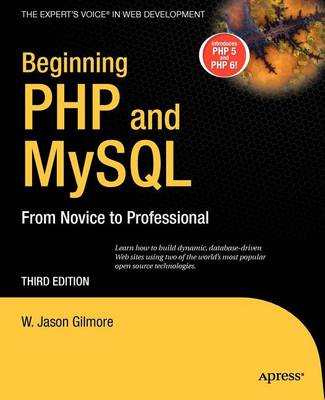 Book cover for Beginning PHP and MySQL: From Novice to Professional