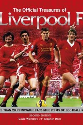 Cover of The Official Treasures of Liverpool FC