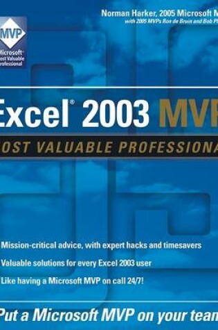 Cover of Excel 2003 MVP