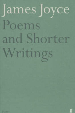 Cover of Poems and Shorter Writings