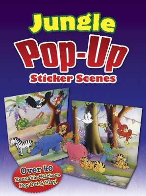 Cover of Jungle Popup Sticker Scenes