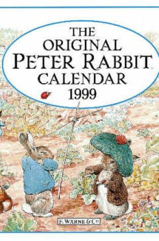 Cover of The Original Peter Rabbit Calendar 1999
