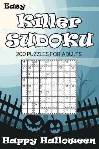 Cover of Easy Killer Sudoku Happy Halloween