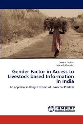 Book cover for Gender Factor in Access to Livestock based Information in India