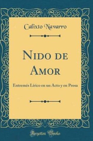 Cover of Nido de Amor