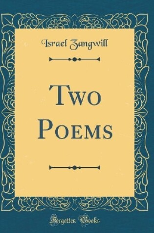 Cover of Two Poems (Classic Reprint)