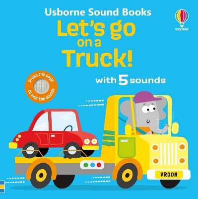 Book cover for Let's go on a Truck!