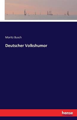 Book cover for Deutscher Volkshumor