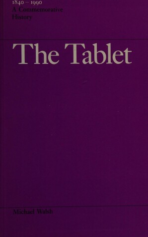 Book cover for "Tablet, The", 1840-1900