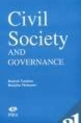 Cover of Civil Society and Governance