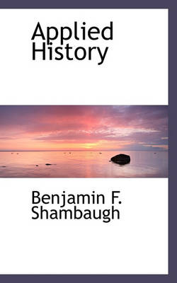 Book cover for Applied History