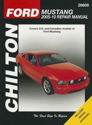 Book cover for Ford Mustang Automotive Repair Manual Chilton
