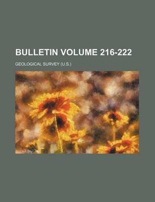 Book cover for Bulletin Volume 216-222