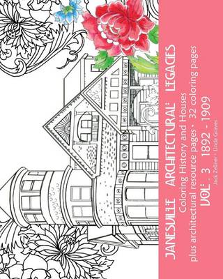 Book cover for Coloring Historical Janesville Vol. 3