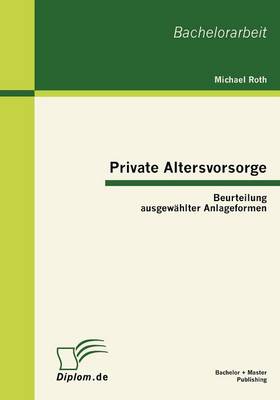 Book cover for Private Altersvorsorge