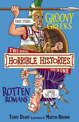 Book cover for Goovy Greeks and Rotten Romans