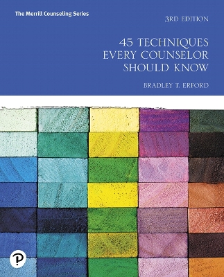 Book cover for 45 Techniques Every Counselor Should Know