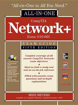 Book cover for Comptia Network+ All-In-One Exam Guide, 5th Edition (Exam N10-005)