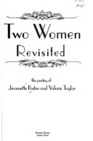 Cover of Two Women Revisited