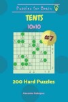 Book cover for Puzzles for Brain Tents - 200 Hard Puzzles 10x10 vol. 7