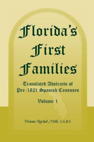 Cover of Florida's First Families