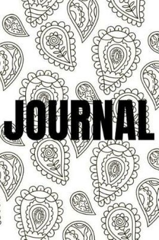 Cover of Paisley Background Lined Writing Journal Vol. 26