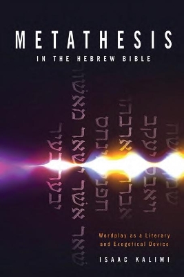 Book cover for Metathesis In The Hebrew Bible