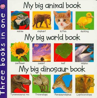 Book cover for 3 in 1: My Big Animal, World, Dinosaur