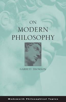 Book cover for On Modern Philosophy