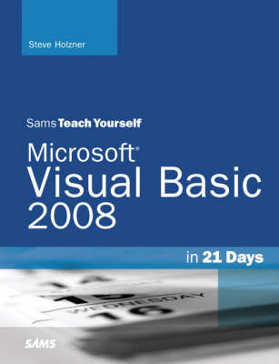Book cover for Sams Teach Yourself Visual Basic 2008 in 21 Days