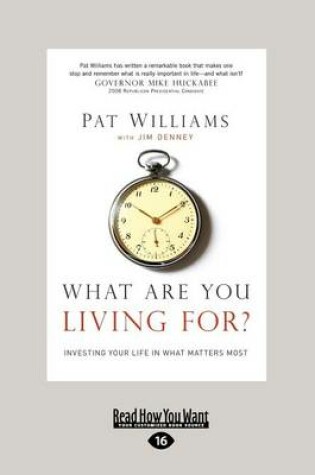 Cover of What are You Living For?