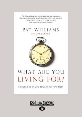 Book cover for What are You Living For?