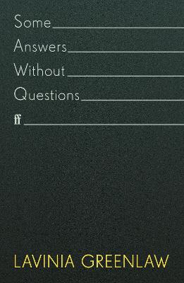 Book cover for Some Answers Without Questions