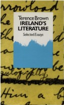 Book cover for Ireland's Literature