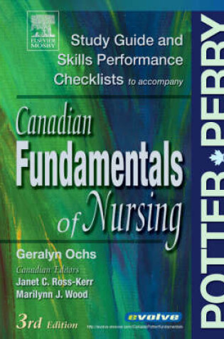 Cover of Study Guide to Accompany Canadian Fundamentals of Nursing