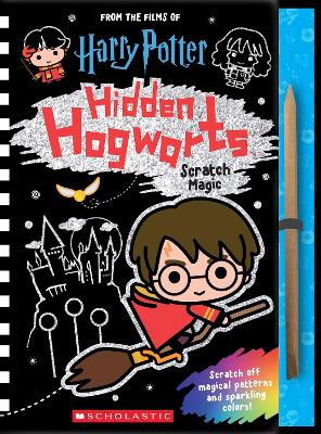 Book cover for Hidden Hogwarts: Scratch Magic