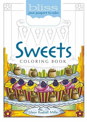 Book cover for Bliss Sweets Coloring Book