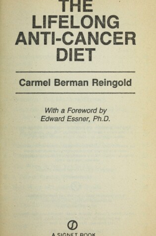Cover of Lifelong Anti-Cancer