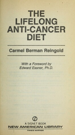 Book cover for Lifelong Anti-Cancer