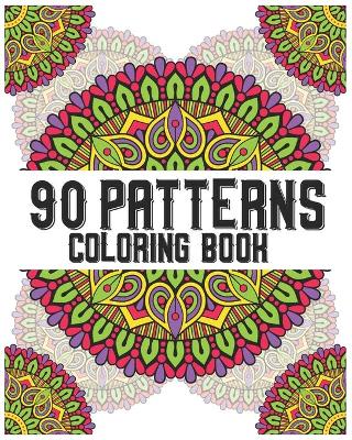 Book cover for 90 Patterns Coloring Book